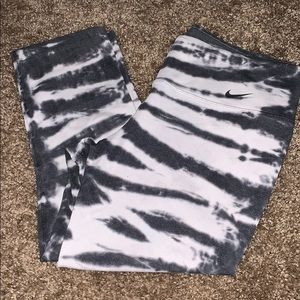Nike crop knit sports leggings